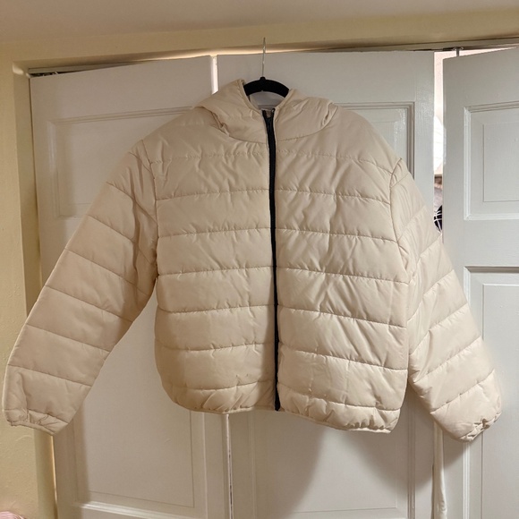 Wild Fable Jacket, Hooded, Women's Size XXL Light Beige - Picture 2 of 4